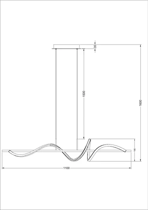 Подвесной светильник Arte Lamp TWISTED A4587SP-30BK